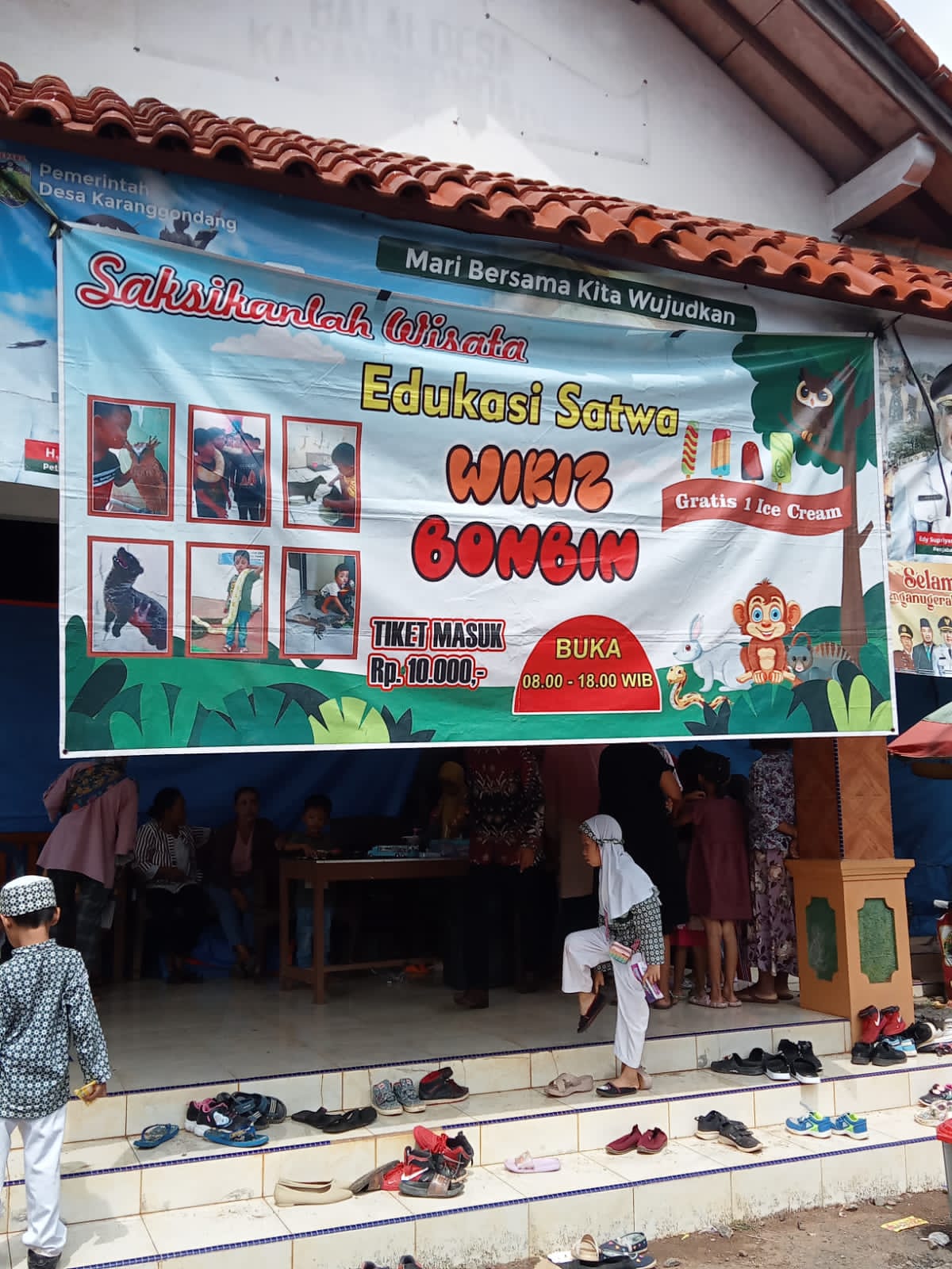 Pameran dan Edukasi Satwa Wikiz Bonbin