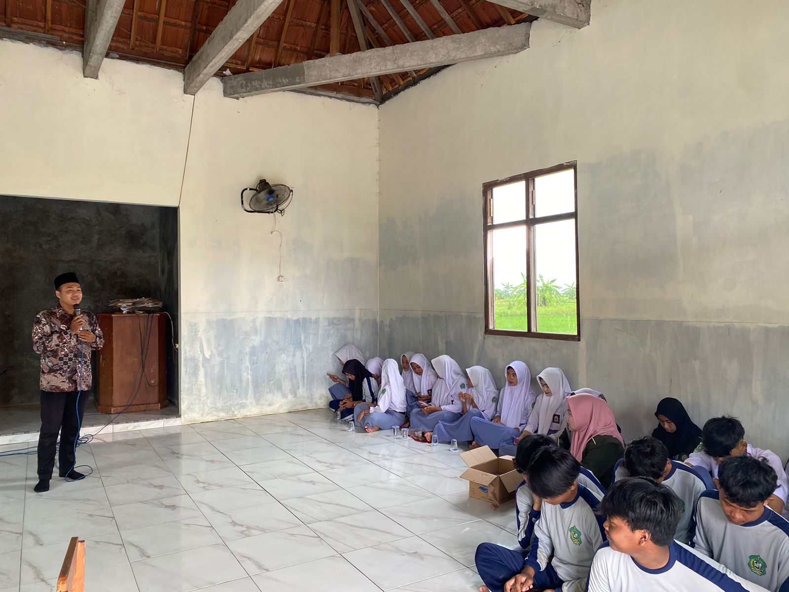 Sosialisasi Pencegahan Kenakaln Remaja KKN UNISNU Desa Rejosari Demak