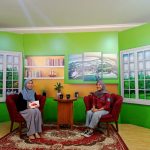 Adel Laila Fatmawati, Mahasiswi KPI Unisnu menceritakan pengalaman mengikuti kampus mengajar di acara Talkshow Bincang Pagi