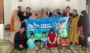 Mahasiswa KKN Tematik Unisnu Foto Bersama dengan Tim PKK dan Peserta Sosialisasi Gizi