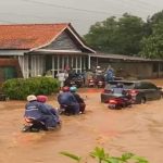 Banjir di Desa Ngeling Pecangaan Jepara