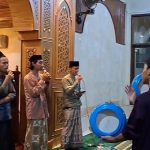 Kegiatan pembacaan maulid dan refleksi akhir tahun RMS di Masjid Ar Robbaniyyin Unisnu Jepara (Fakhri/Fokus)