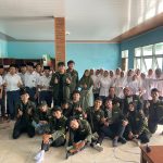sosialisasi bertajuk Inovasi Teknologi dan Ekonomi Kreatif Berbasis Kearifan Lokal di MTS Urwatil Wutsqo, Desa Ngroto. (Dokumentasi KKN Unisnu)
