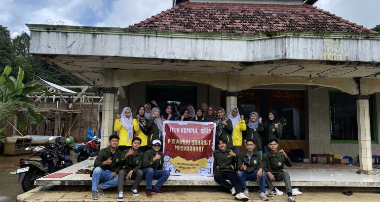 Posyandu sahabat masyarakat di Desa Mindahan Kidul. (Dokumentasi KKN Unisnu)