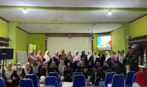 Foto bersama saat kegiatan berlangsung. (Sumber: KKN Unisnu Desa Menawan)