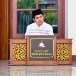 Kiai Muhammad Choirul Misbah Sampaikan Kajian Ahad Pagi di Masjid Jami' Raudlatul Falah Sekuro