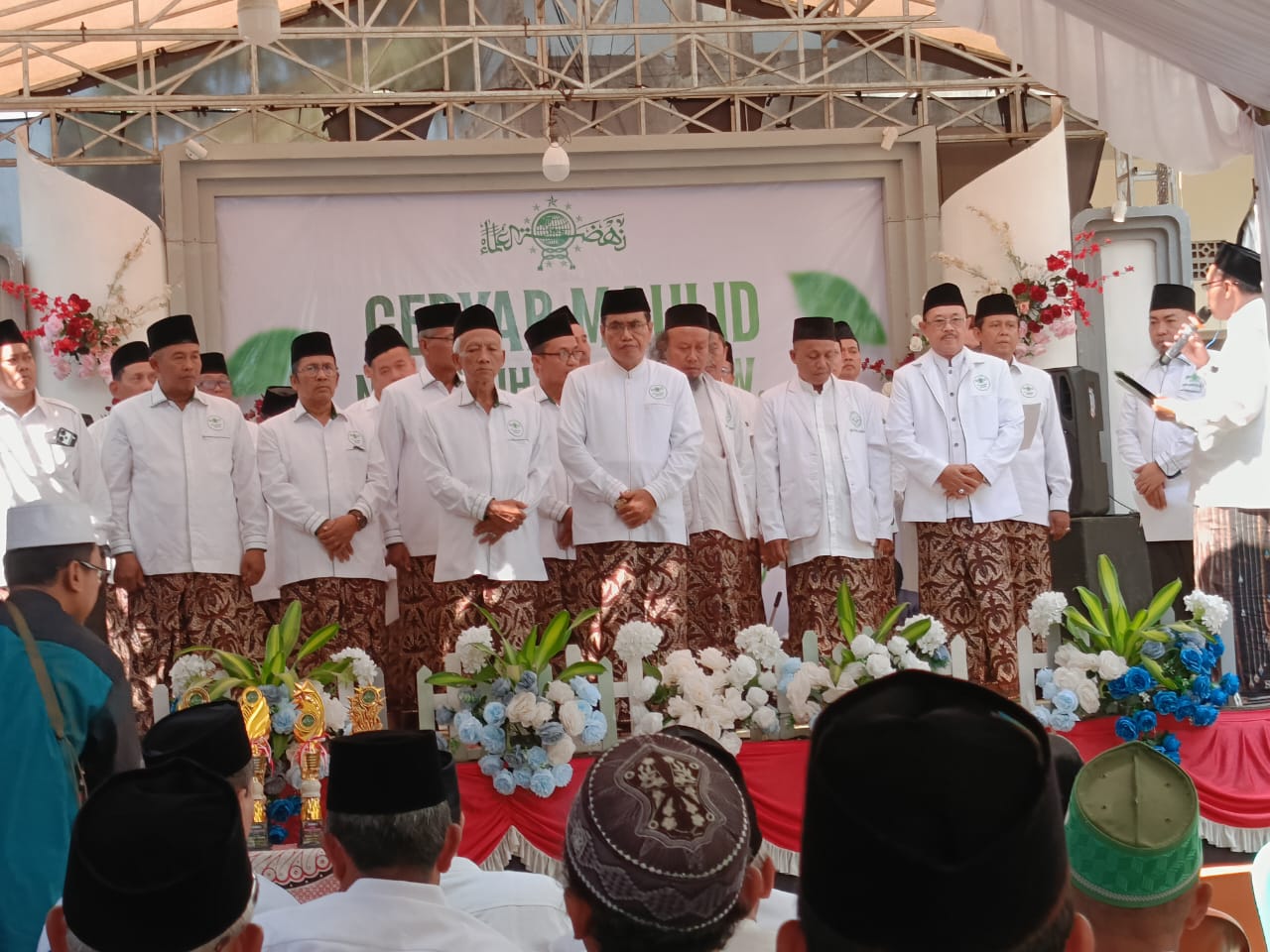 Pengurus Ranting NU Sekuro 1, Dilantik Rois Syuriah PCNU Jepara KH. Khayatun Abdullah Hadziq